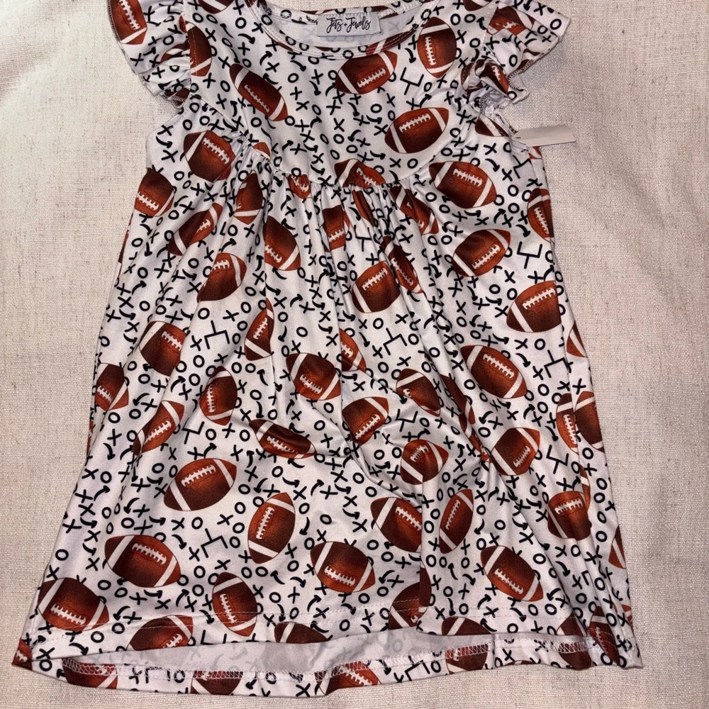 Football Print Dress